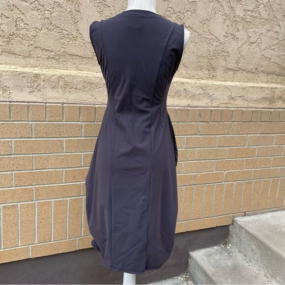 Porto San Fransisco Grey Soft Stretch Women's Dress (Size 1) - Picture 3 of 14